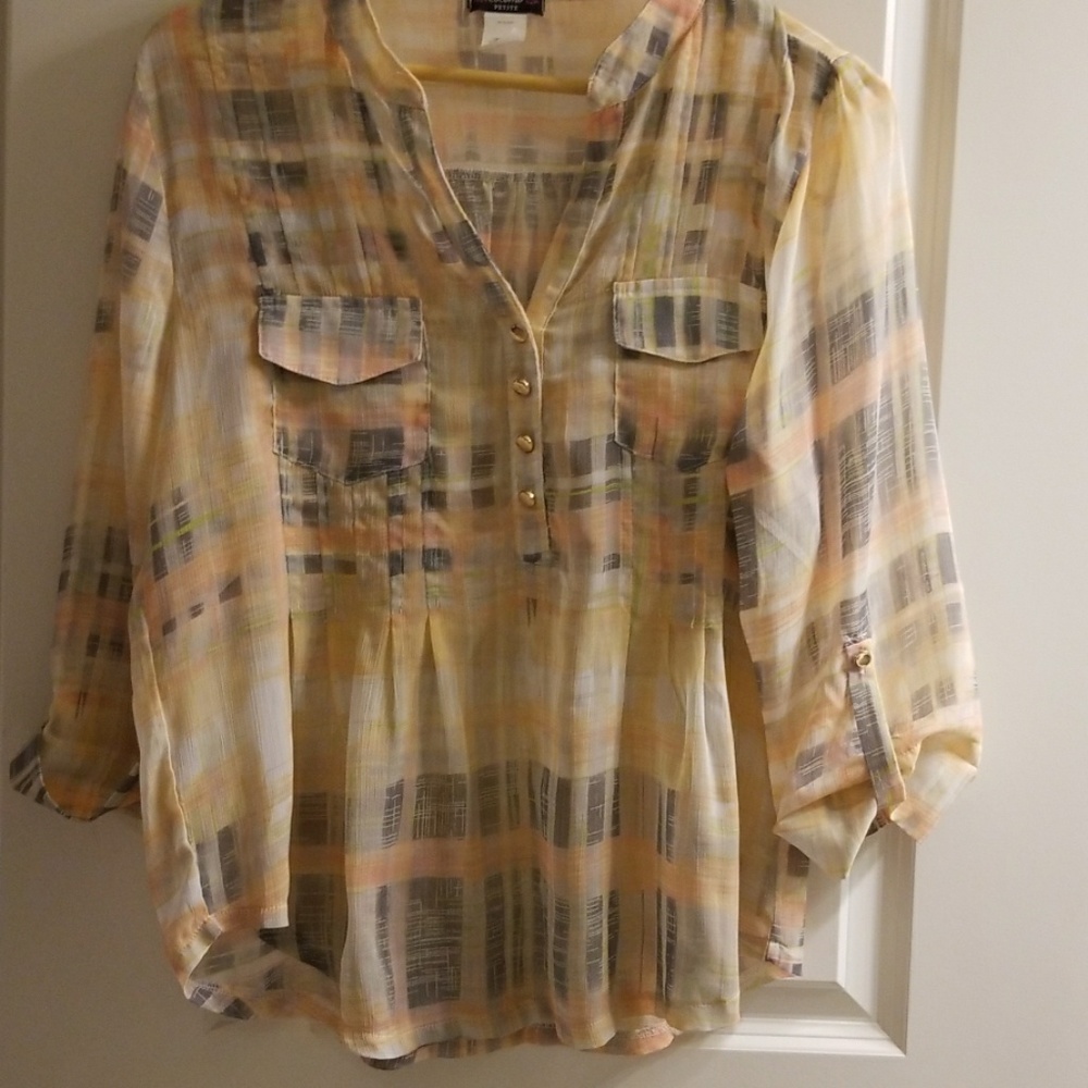 Pink blouse